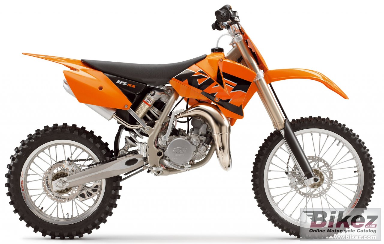 Big KTM 85 sx (19-16) picture and wallpaper from Bikez.com